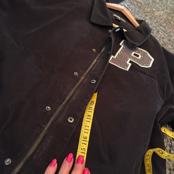 Pelle Pelle vintage all American Black bomber Jacket EUC 4XL - Picture 14 of 15